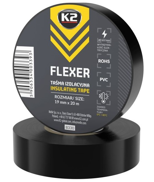 K2 Flexer Banda Izolatoare 19MMX20M B330