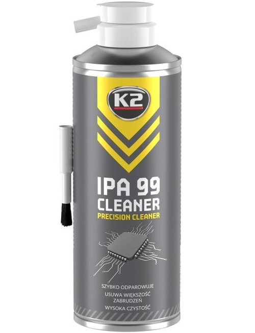 K2 IPA 99 Cleaner Spray Curatat Electronice, Optice, Mecanice Cu Alcool Izopropilic 400ML B504