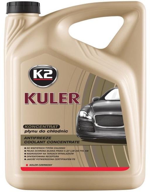 K2 Kuler Antigel Concentrat Rosu 1:1 G12/G12+ 5L T215C