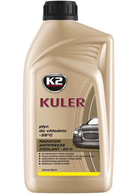 K2 Kuler Long Life Antigel Preparat Galben -35°C 1L T201Y