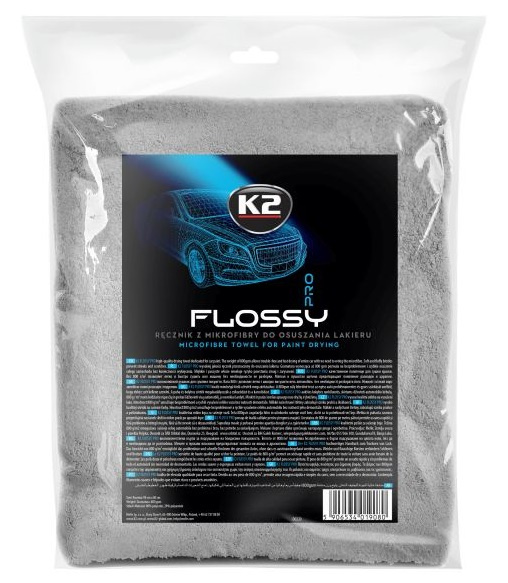 K2 Laveta Prosop Microfibra Absorbtie Ridicata Flossy 60X90CM D0220