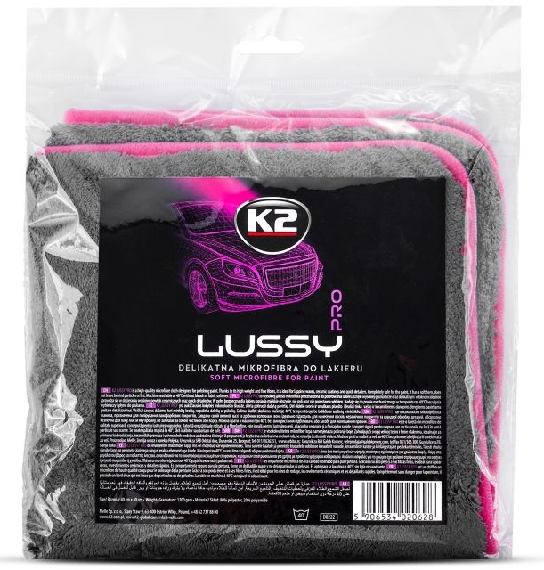 K2 Lussy Pro Laveta Prosop Microfibra 40x40cm 1200gsm D0222