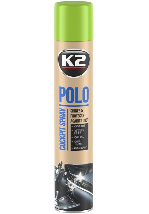 K2 Polo Cockpit Spray Silicon Bord Ceai Verde 750ML K407ZH