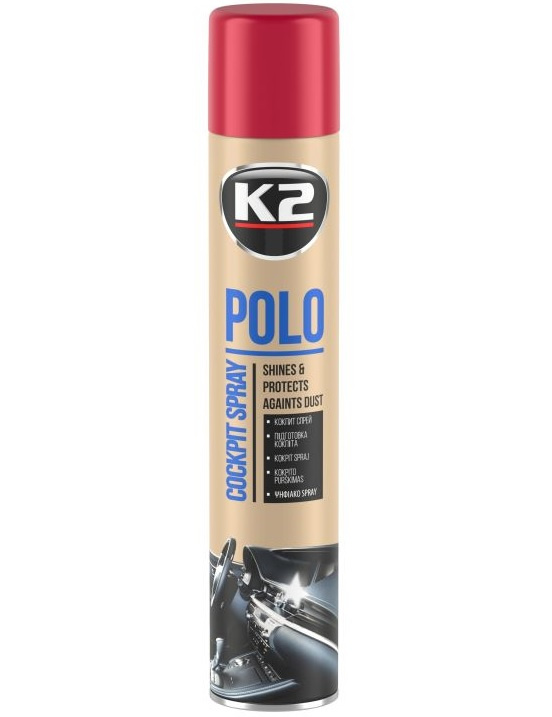 K2 Polo Cockpit Spray Silicon Bord Cirese 750ML K407WI