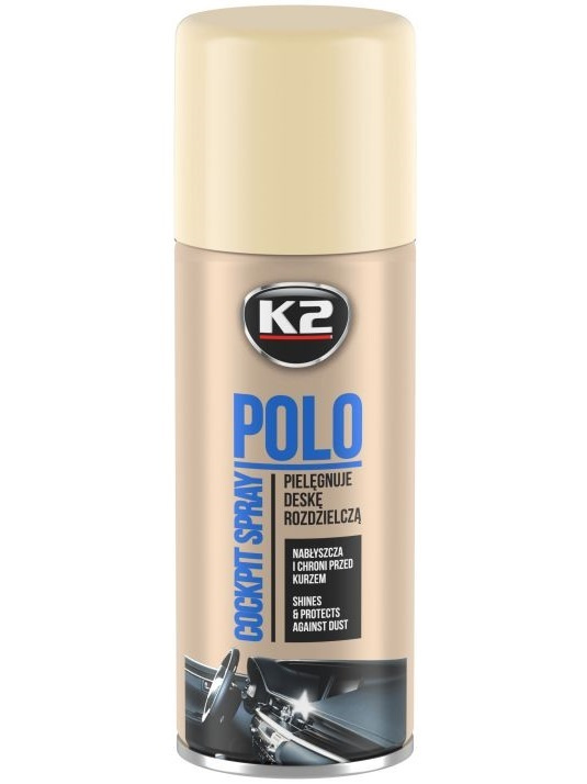 K2 Polo Cockpit Spray Silicon Bord Vanilie 400ML K404WA
