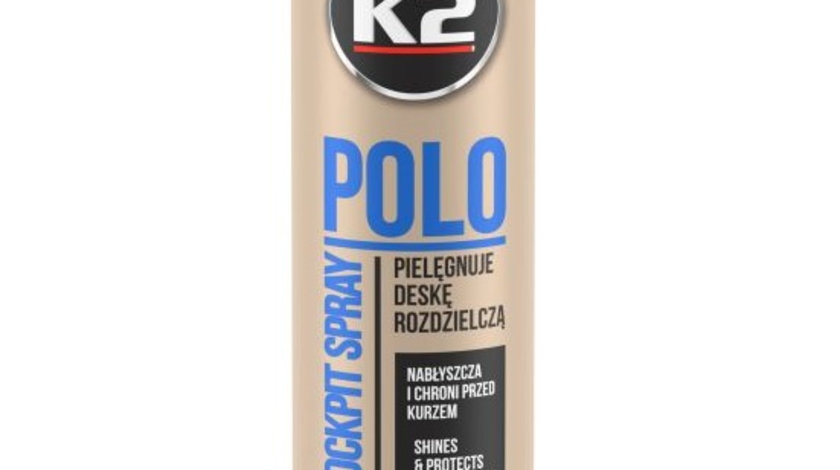 K2 Polo Cockpit Spray Silicon Bord Vanilie 600ML K406WA