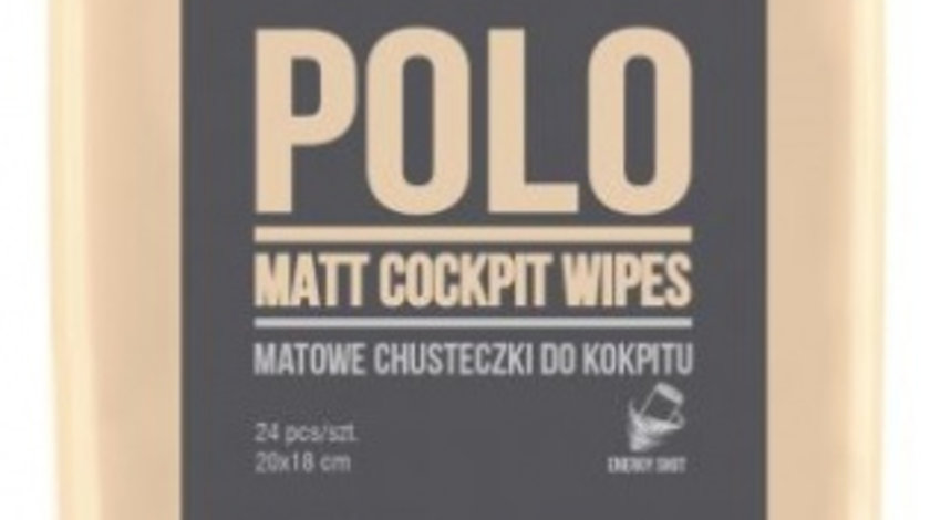 K2 Polo Matt Cockpit Wipes Servetele Umede Curatat Bord Aspect Mat 24 Buc K425