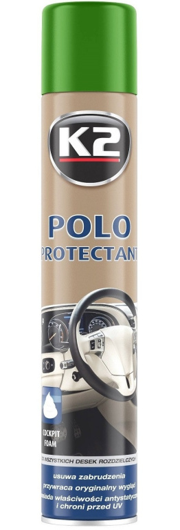 K2 Polo Protectant Spuma Curatat Bord Ceai Verde 750ML K418ZH