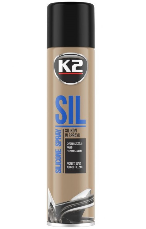 K2 Sil Silicone Spray Spray Silicon Protectie Chedere / Plastice 300ML K633