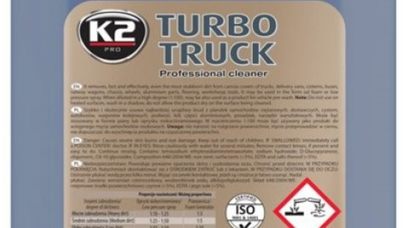 K2 Solutie Curatat Depuneri Mari Turbo Truck 5L M143