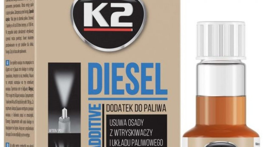 K2 Solutie Curatat Injectoare Diesel 50ML T312