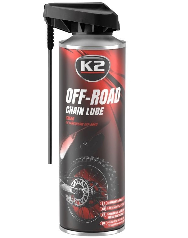 K2 Spray Lubrifiant Lant Chain Lube Off Road 500ML W140NM
