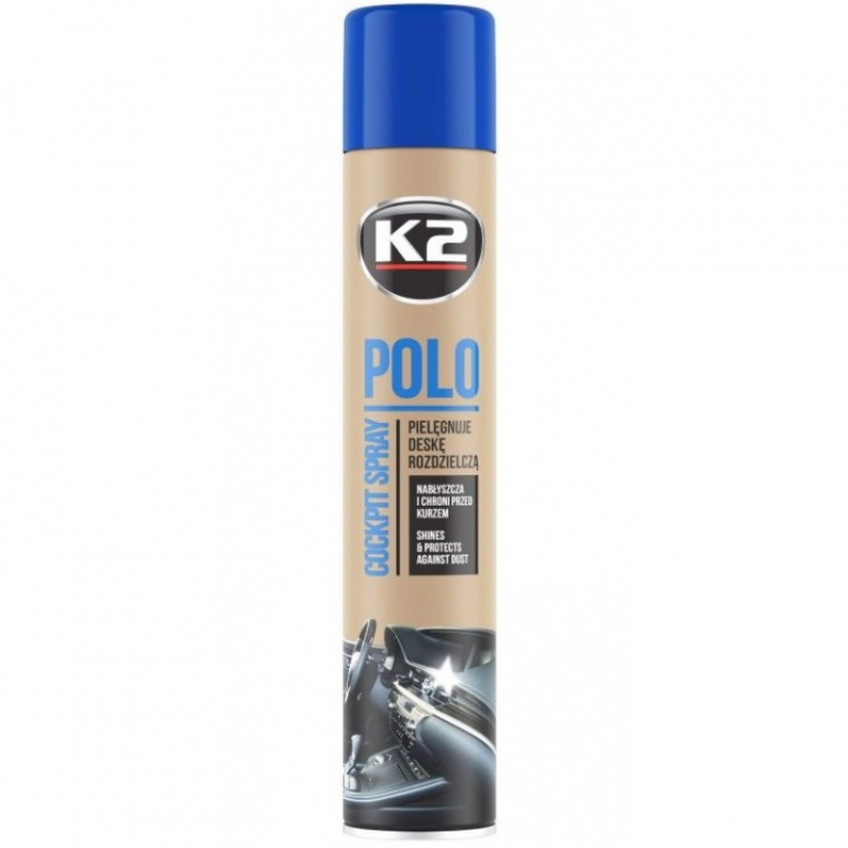 K2 Spray Silicon Polo Cockpit Lavanda + Laveta 750ML K407LA0