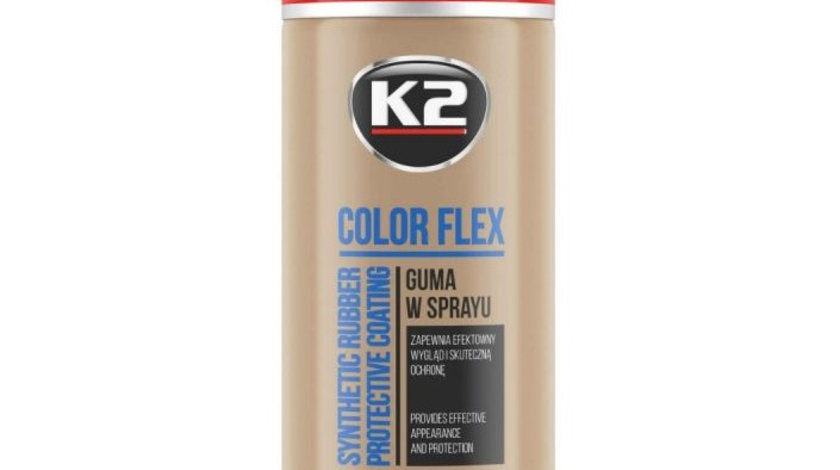 K2 Spray Vopsea Cauciucata Color Flex Rosu 400ML L343CE