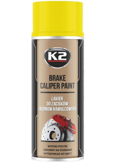 K2 Spray Vopsea Etrier Galben 400ML L346ZO