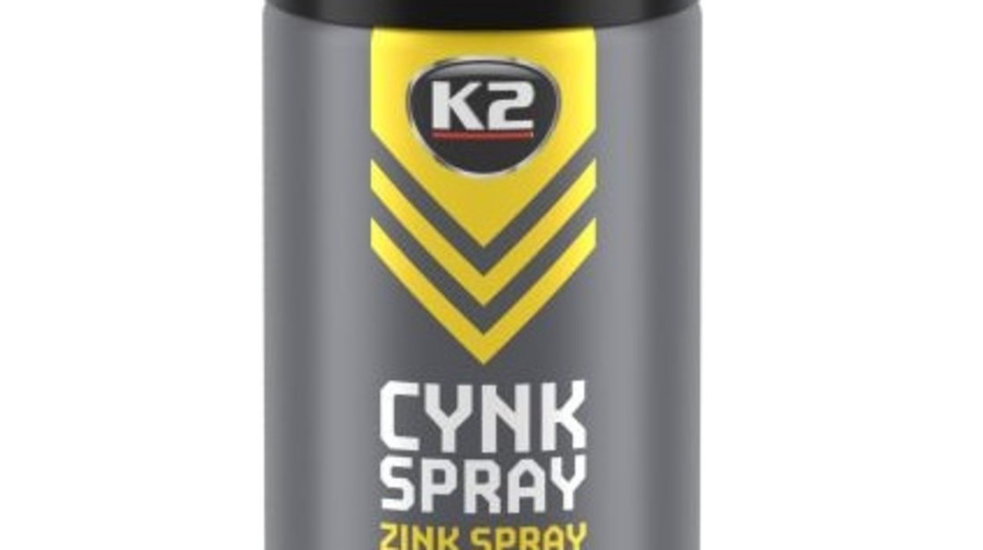 K2 Spray Zinc Anticoroziv 350°C 400ML L350