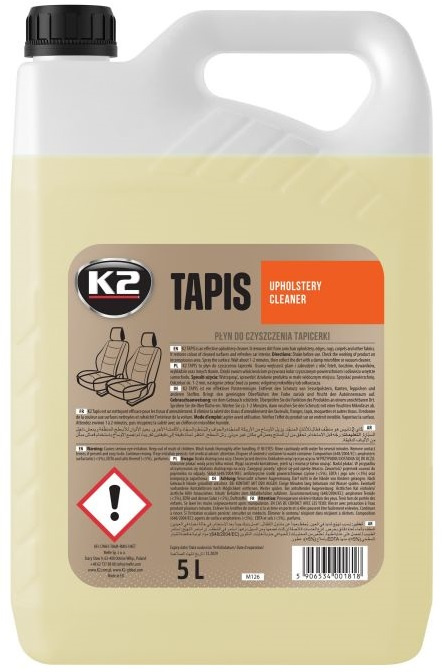 K2 Tapis Solutie Curatat Tapiterie 5L M126