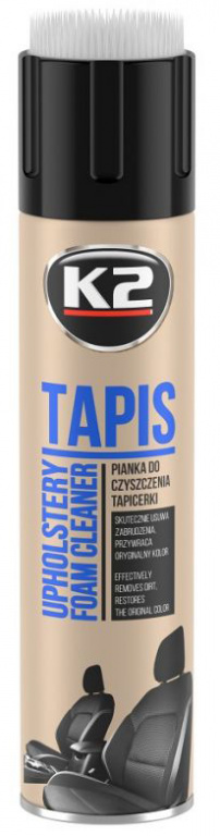 K2 Tapis Spray Curatat Tapiterie Cu Perie 600ML K206B