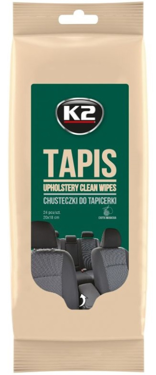 K2 Tapis Wipes Set 24 Buc Servetele Curatat Tapiterie Textil K212