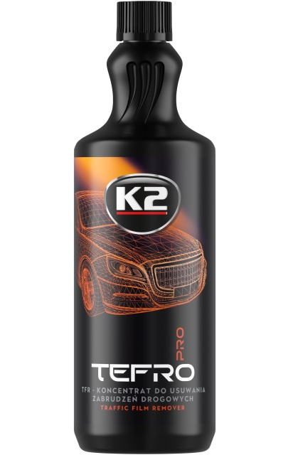 K2 Tefro Pro Trafic Film Remover Solutie Curatat Murdarie Trafic 1L D0301