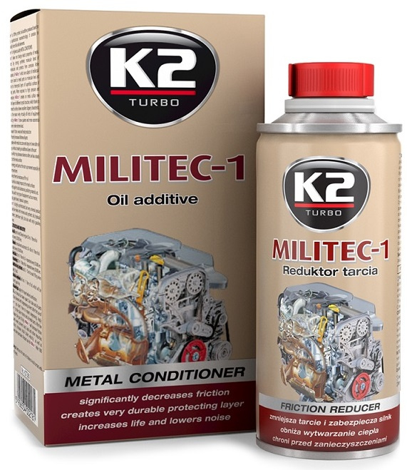 K2 Tratament Motor Aditiv Ulei Militec-1 250ML T380