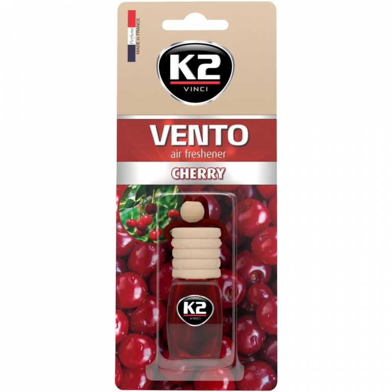 K2 Vento Cherry Odorizant Sticluta Auto Aroma Cirese 8ML V466