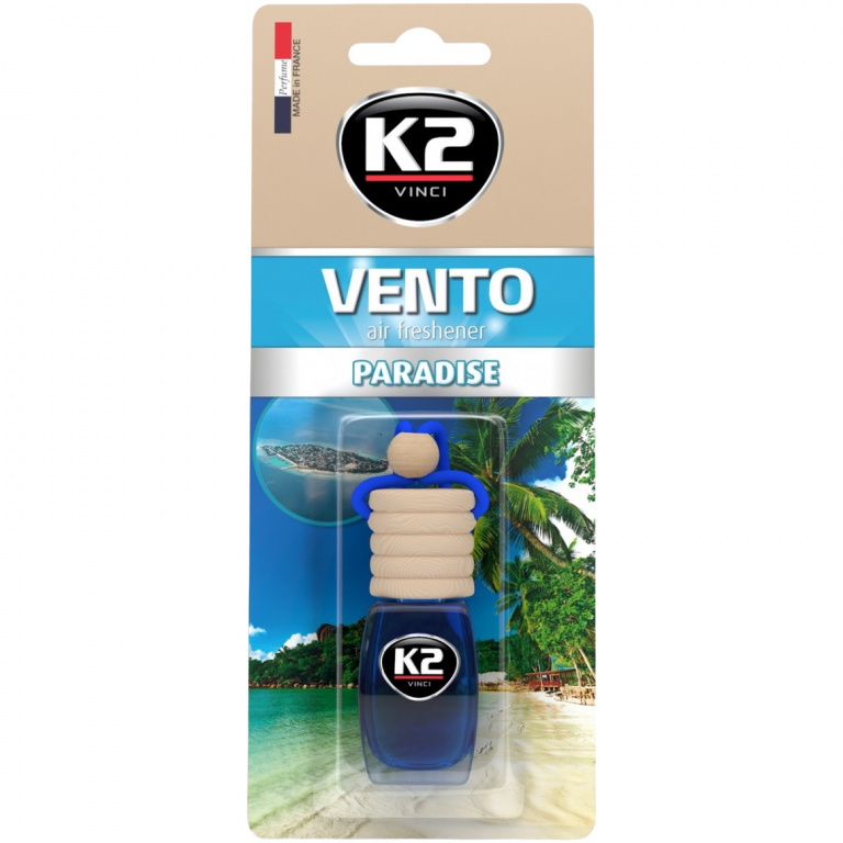 K2 Vento Paradise Odorizant Sticluta Auto Aroma Paradis 8ML V468