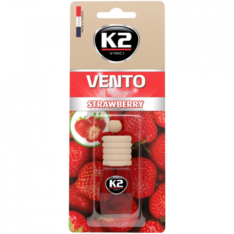 K2 Vento Strawberry Odorizant Sticluta Auto Aroma Capsuni 8ML V450