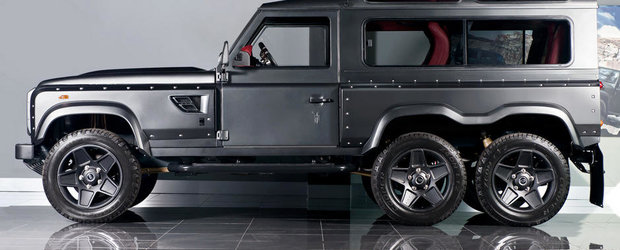 Kahn Flying Huntsman are 6 roti, dar costa de 2 ori mai putin decat un G63 6x6