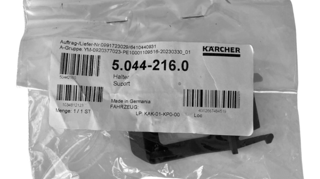 Karcher Clips Maner Suport Pistol Spalat Presiune 5.044-216.0