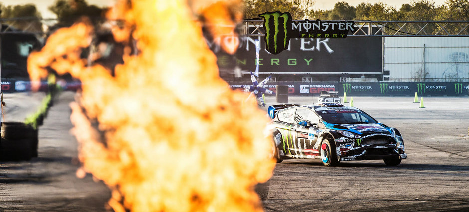 Ken Block a castigat finala de la Madrid de Gymkhana GRID