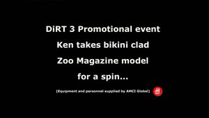 Ken Block - drifturi cu un fotomodel in bikini