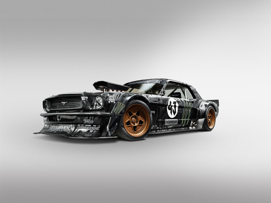 Ken Block isi prezinta masina de 845 cp din Gymkhana 7 la SEMA 2014 Ken Block isi prezinta masina de 845 cp din Gymkhana 7 la SEMA 2014