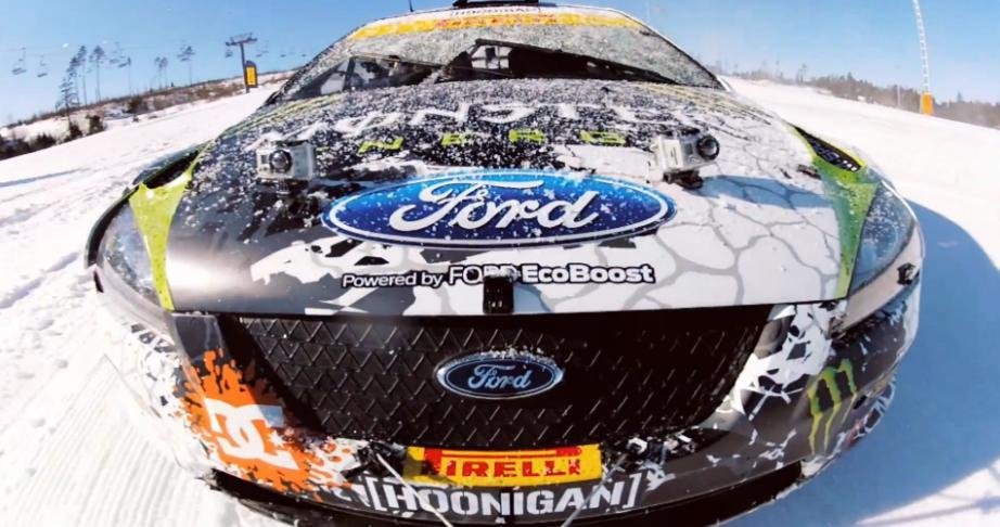 Ken Block ne arata cum se merge pe zapada din Rusia cu ajutorul camerelor GoPro