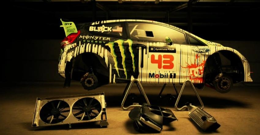 Ken Block ne prezinta masina multifunctionala: Ford Fiesta HFHV