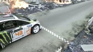 KEN BLOCK'S GYMKHANA FOUR; THE HOLLYWOOD MEGAMERCIAL