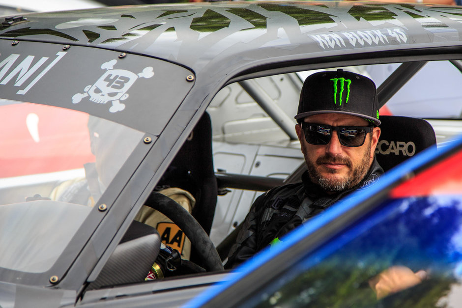 Ken Block, Valentino Rossi si Nico Rosberg la Goodwood Festival of Speed 2015