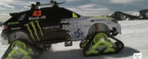Ken Block vs STI Snow Car
