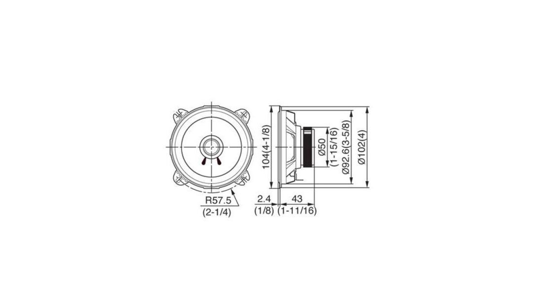 Kenwood KFC-E1055