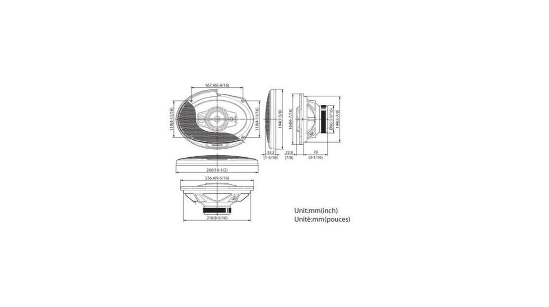 Kenwood KFC-PS6985