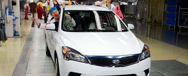 Kia a construit 1 milion de masini la fabrica sa din Slovacia