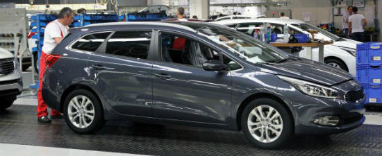 Kia a inceput sa produca noul Cee'd Sportswagon la fabrica de la Zilina Kia a inceput sa produca noul Cee'd Sportswagon la fabrica de la Zilina
