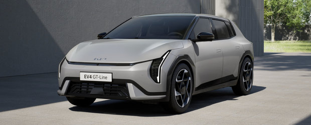 Kia a publicat primele fotografii oficiale ale noului EV4 Hatchback. Noul model face Volkswagen ID.3 sa para din secolul trecut
