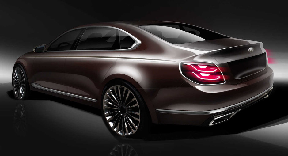 Kia K900 - Schite oficiale