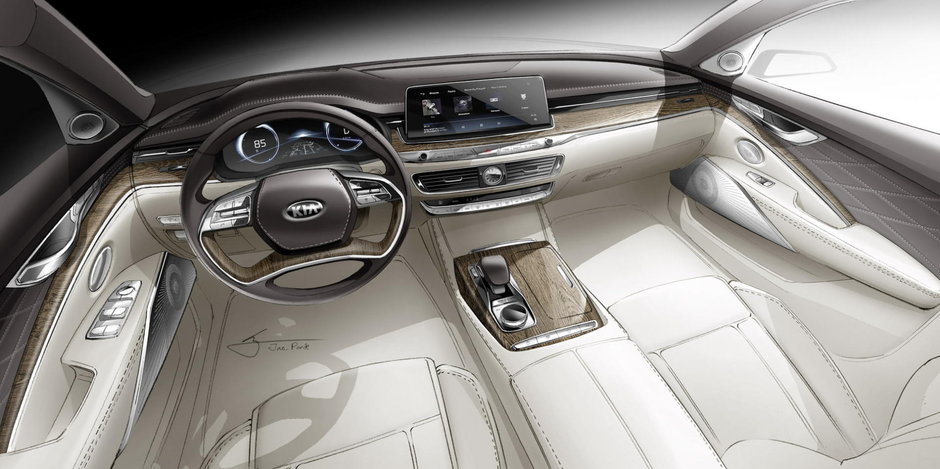 Kia K900 - Schite oficiale