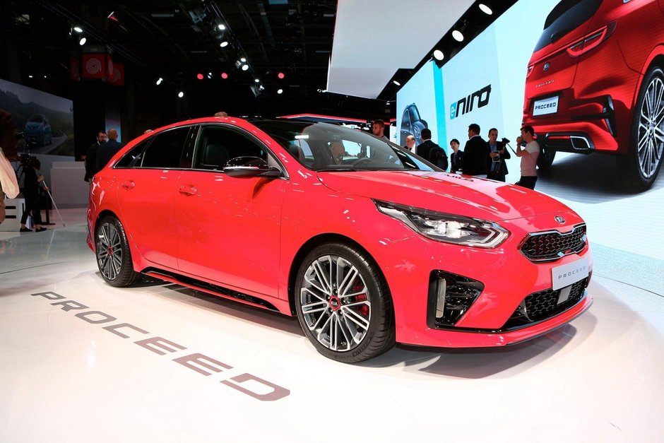 Kia Proceed- poze reale de la Paris