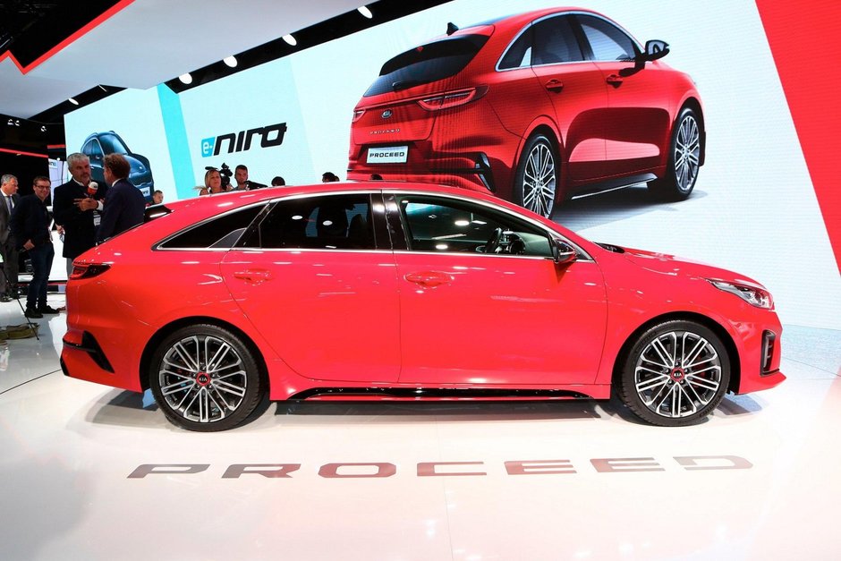 Kia Proceed- poze reale de la Paris