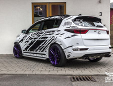 Kia Sportage cu tuning extrem