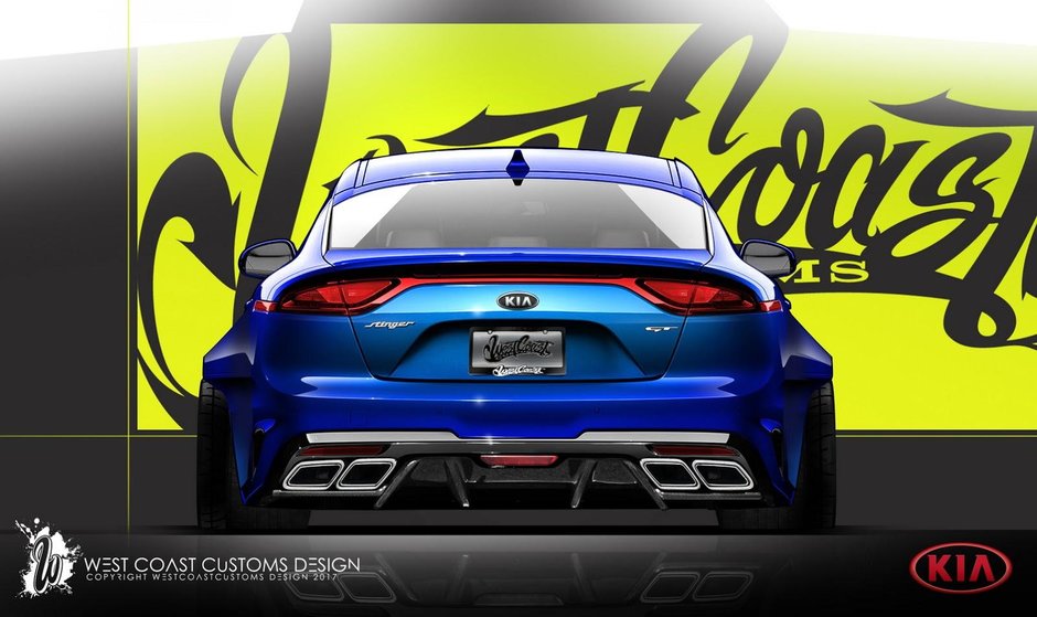 Kia Stinger de la West Coast Customs