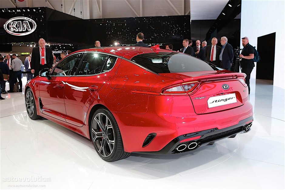 Kia Stinger- Poze reale